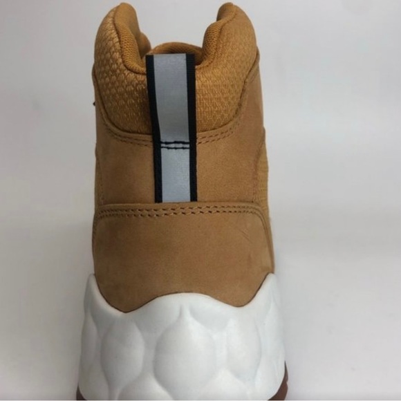 Timberland Mens Solar Wave Mid Hiking Trail Boots Brown Leather Lace Up 11 M New - Picture 6 of 8